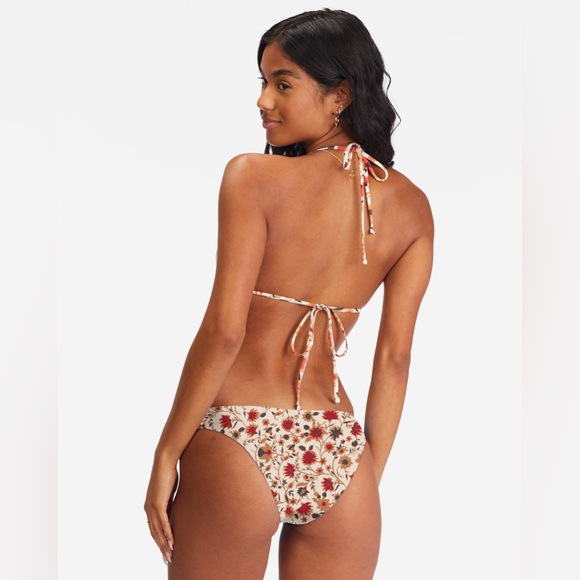 Billabong 🍉 Boho Swept Away Reversible Multi Way Tri Bikini Top | Tropic Bottoms - Picture 10 of 16